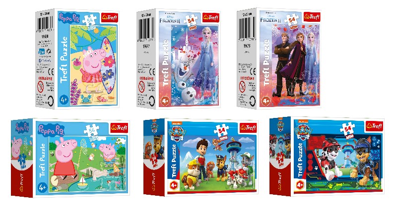 PUZZLE,MINI,54TEILE, I.D.