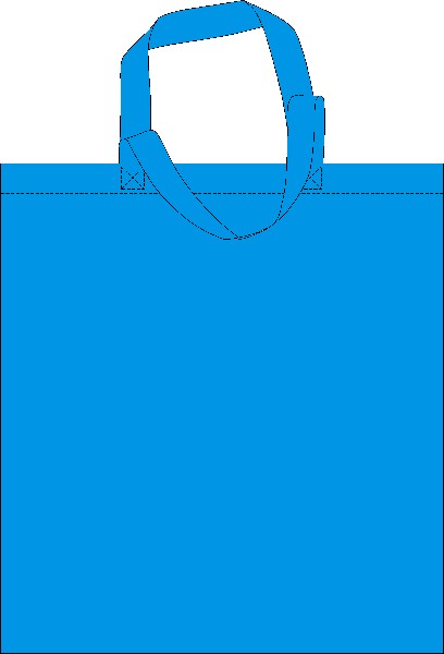 BWT,38X42CM,HELLBLAU