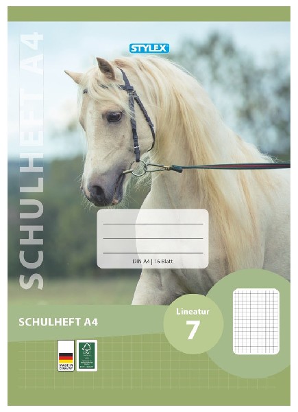 SCHULHEFT A4 LINEATUR 7