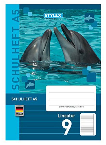 SCHULHEFT A5 LINEATUR 9