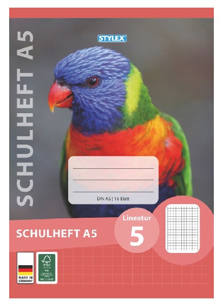 SCHULHEFT A5 LINEATUR 5