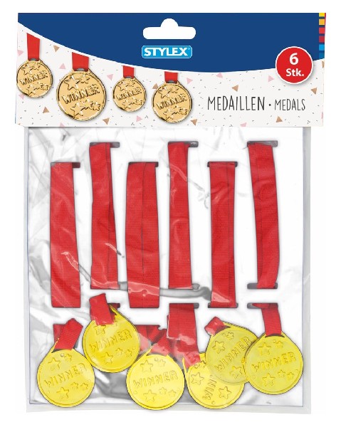 MEDALLIEN, 6 ER BT.   SB
