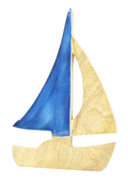 SEGLER,BLAU,2,5X13X20CM