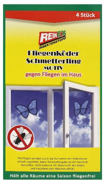 FLIEGENKÖDER 4 ER PCKG.