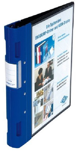 PRAESENTATIONSORDNER BLAU