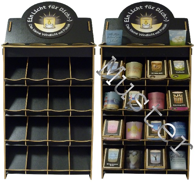 DISPLAY FÜR 64 LICHTER