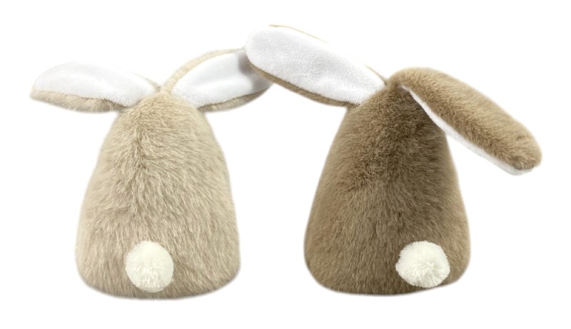 PL.HASE 12CM,BEIGE/BRAUN