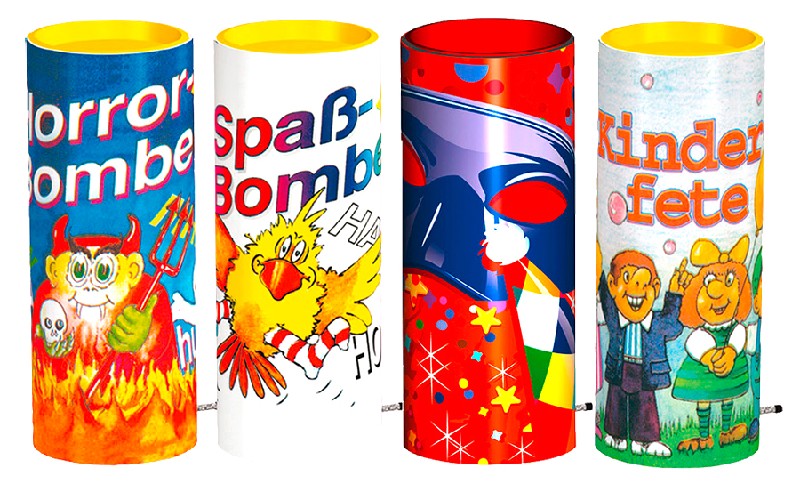 TISCHBOMBENSET,4ER,BOX