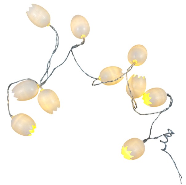 LICHTERKETTE EIERSCHALE