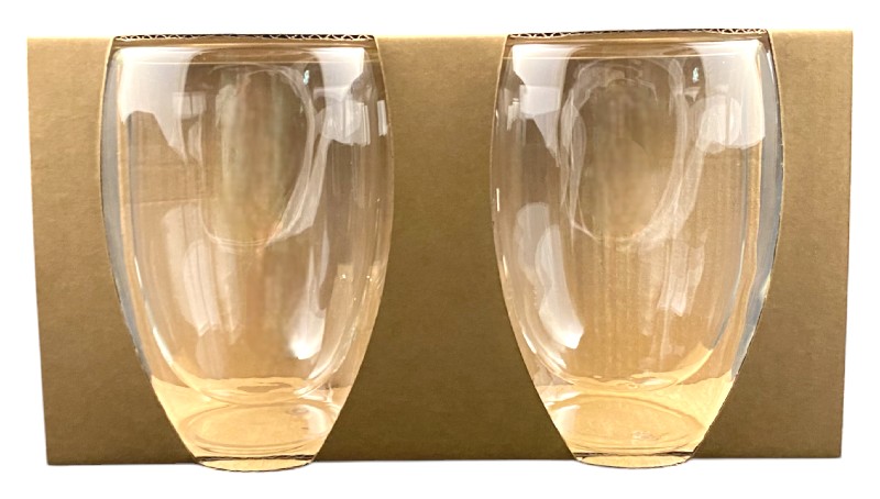 TEEGLAS,DOPPELWAND,2ER