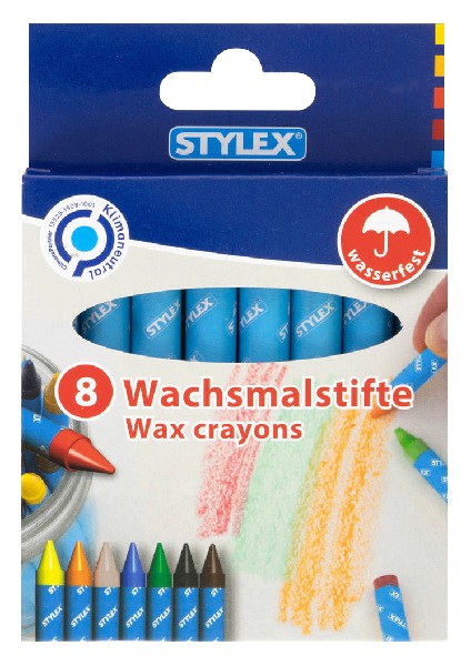 WACHSMALSTIFTE,BT.8ER, SB