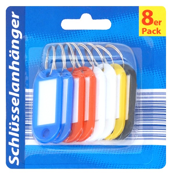 SCHLÜSSELANHÄNGER,8ER, SB