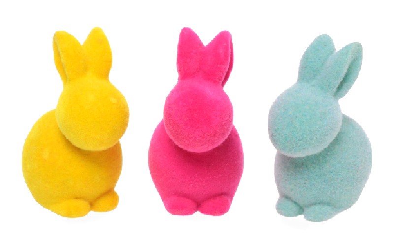 HASE HOCKEND 5CM 3ER SATZ