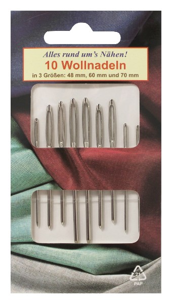 WOLLNADELN 10ER, 3GR. SB