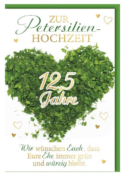 [284268] KARTE, PETERSILIEN HOCHZ.