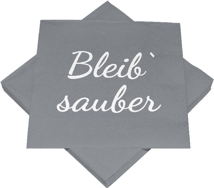 SERV.33X33CM,20ER, BLEIB