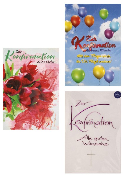 KARTE, KONFIRMATION