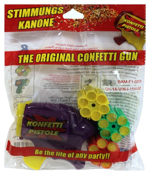 KONFETTI-PISTOLE,MINI SB