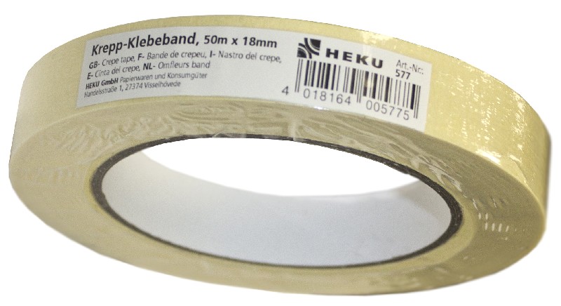 KREPP-KLEBEBAND 50MX18MM