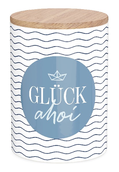 VORRATSDOSE,GLÜCK AHOI