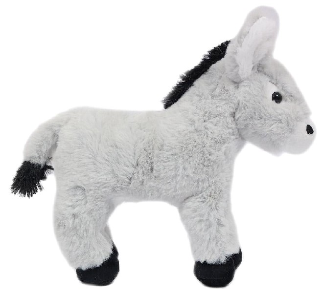 PL.ESEL,GRAU,STEHEND 22CM