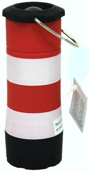 LAMPE,ROT/WEIß,LED, I.D.