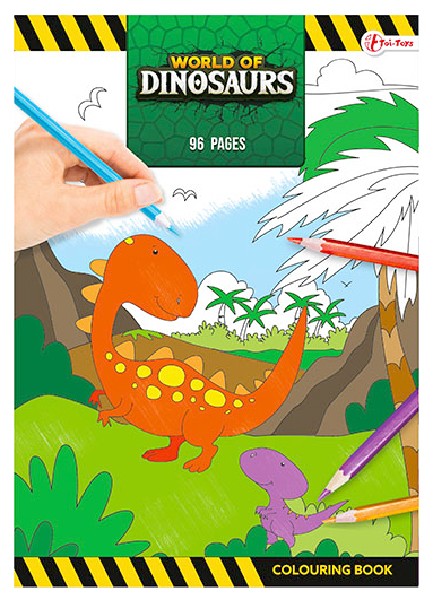 MALBUCH A4,96SEITEN,DINO