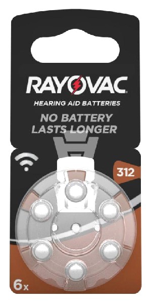 RAYOVAC,HÖRGERÄTEB.6ER,SB