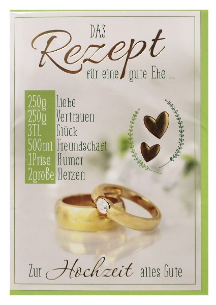 KARTE, VERMAEHLUNG