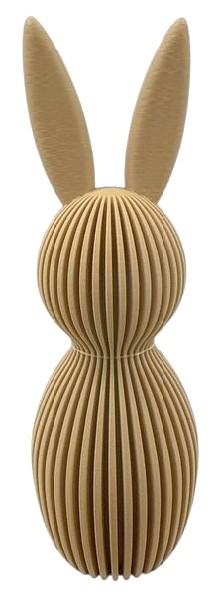 HASE STEHEND 14CM BRAUN