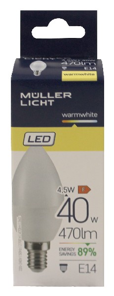 KERZE,LED-SMD,E14,4,5W,SB