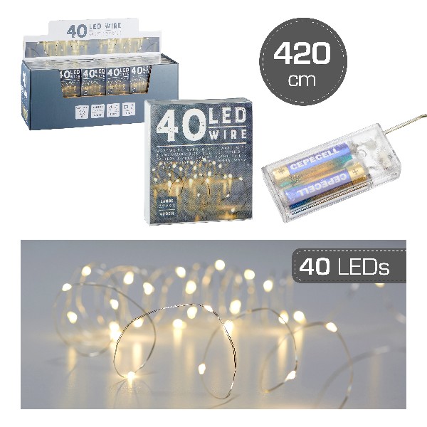 DRAHTLICHERK. LED 40ER