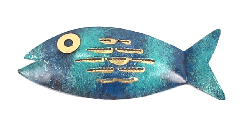 FISCH,BLAU,15CM