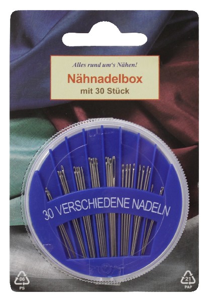 NÄHNADELBOX 30 NADELN SB