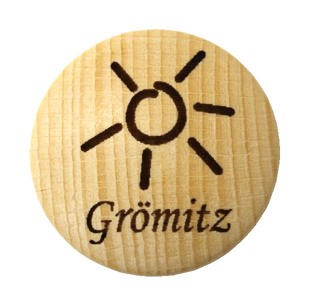 MAGN.HOLZ,RUND,5CM,GRÖMIT