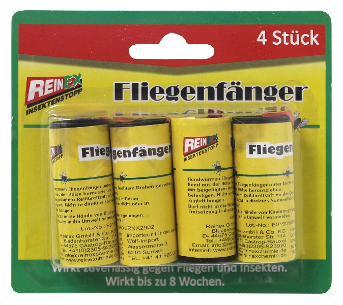 FLIEGENFÄNGER 4ER,     SB