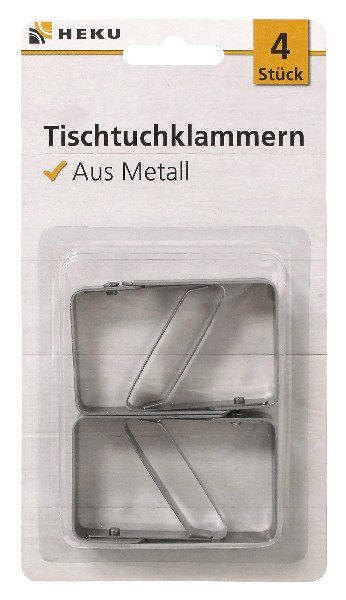 TISCHTUCHKLAMMERN 4ER  SB