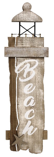 BEACH SCHILD,LT.SILH.78CM