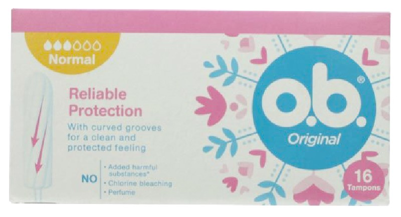 O.B. NORMAL 16ER PACKUNG