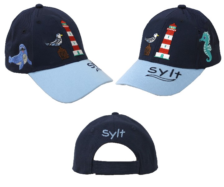 CAP,KI.BLAU/BLAU,SYLT