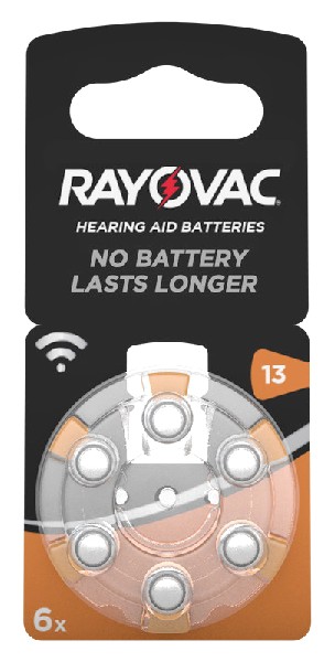 RAYOVAC,HÖRGERÄTEB.6ER,SB